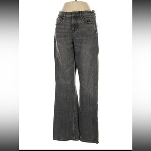 American Eagle Outfitters Women's Gray Straight Leg Jeans